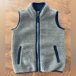 Gray & Navy Crewcuts youth vest